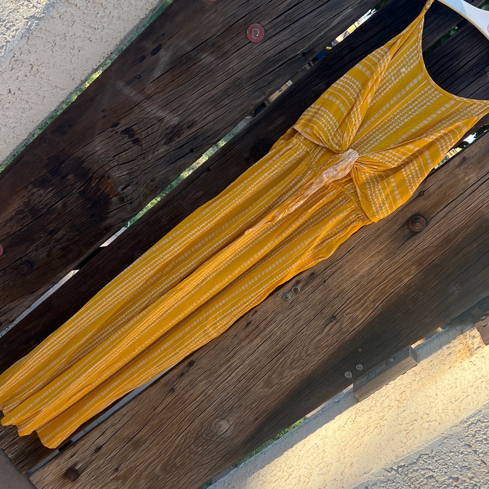 Justify Golden Yellow Jumpsuit